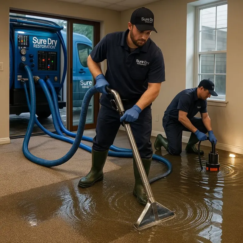 Water Extraction and Removal process in Ocean Acres, NJ